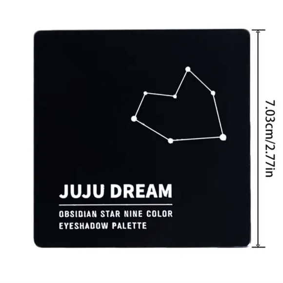 Glamour Eyeshadow Palette - Black, Silver, Gray - Picture 2 of 9